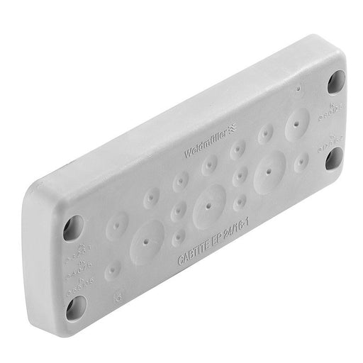Weidmüller - Komponente für Verdrahtung, Kabeleinführung und -fixierung (Gehäuse/Schaltschr.) Kabeldurchführungsplatte CABTITE E#2779340000 Cabtite TPE − 10 Stück