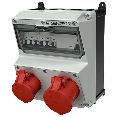 Mennekes - CEE-Steckdosen-Kombination (IEC 60309) Steckdosen-Kombination 920022 AMAXX