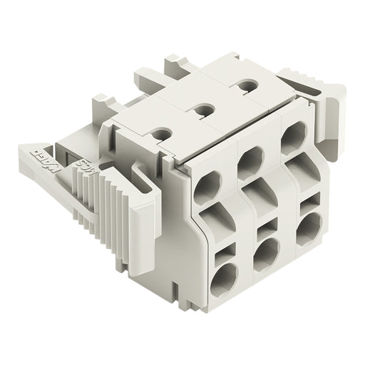 WAGO - Kabelsteckverbinder für Leiterplattensteckverbinder 2-Leiter-Federleiste 721-2203/037-000 CAGECLAMP,2,5mm²,lgr − 50 Stück