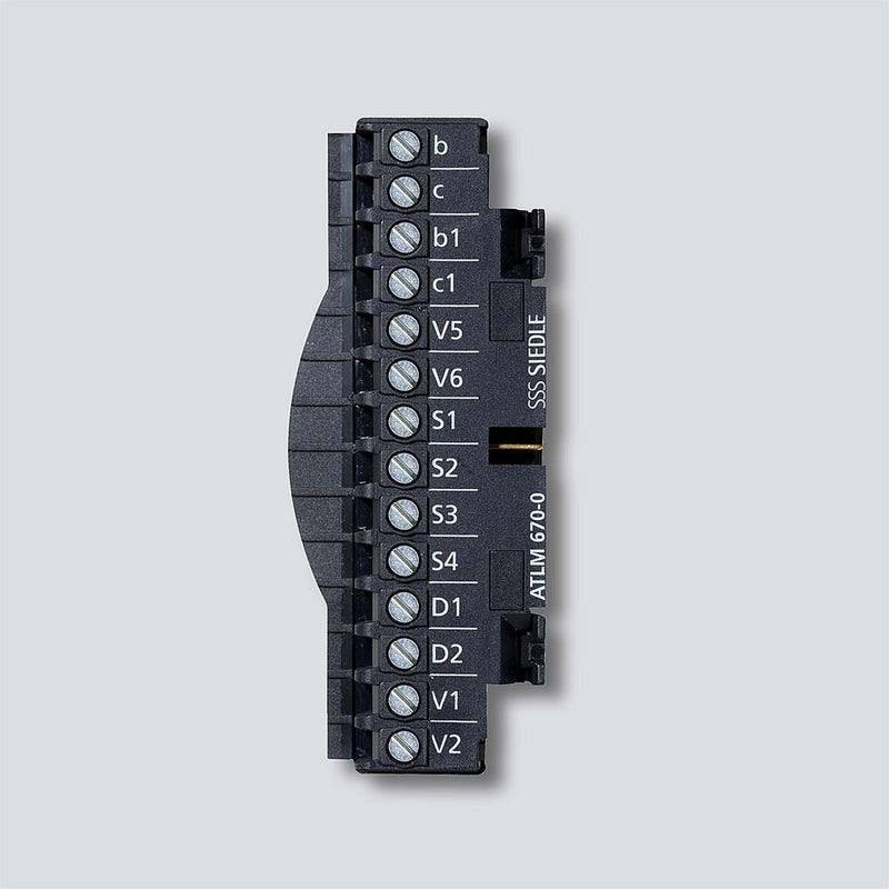 Siedle&Söhne - Zubehör/Ersatzteile für Türkommunikation Klemmblock sw 200029835-00 f. ATLM 670 − 1 Stück