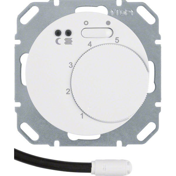 Berker - Raumthermostat Fußbodentemperaturregler 20342089 pows/gl
