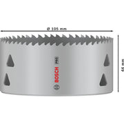 Bosch - Lochsäge PRO Multi Material 2608901535 Lochsäge 105 mm mit