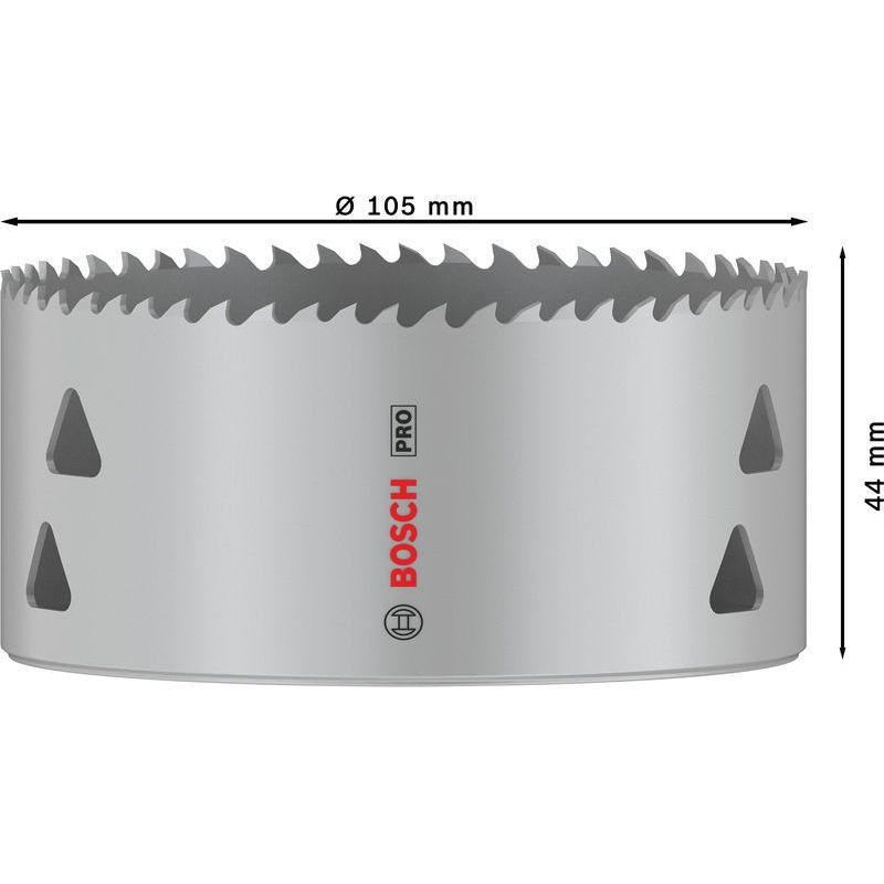 Bosch - Lochsäge PRO Multi Material 2608901535 Lochsäge 105 mm mit
