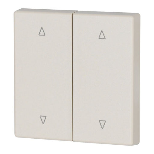 Eaton - Abdeckung/Bedienelement für Installationsschalterprogramme Wippe 2-fach CWIZ-02/22 creme, Jalo − 1 Stück by Eaton

