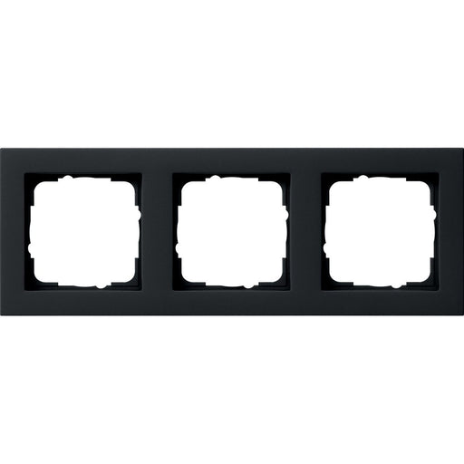 Gira - Abdeckrahmen 3f. sw 021309