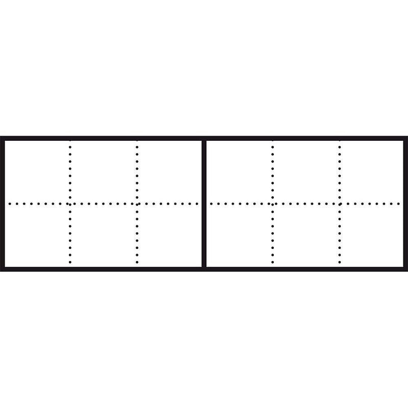 Siedle&Söhne - Funktionsmodul für Türkommunikation Infoschild-Modul ISM 611-6/2-0 SM sil/met