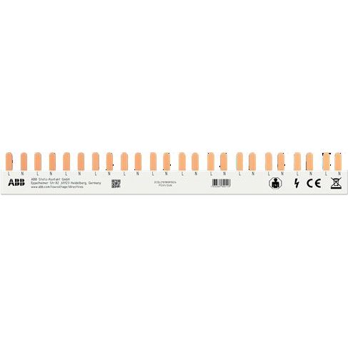 ABB Stotz S&J - Phasenschiene PSX1/24N 1P+N, 24Pins, 10qmm