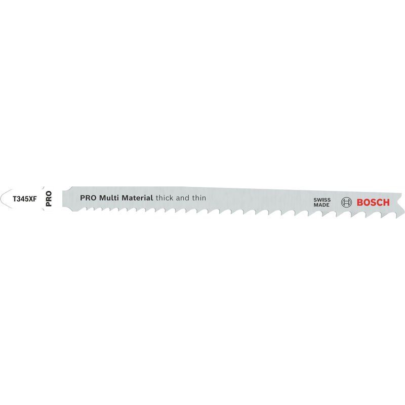 Bosch - Stichsägeblatt PRO Multi Material thick 2608634486 and thin T345XF