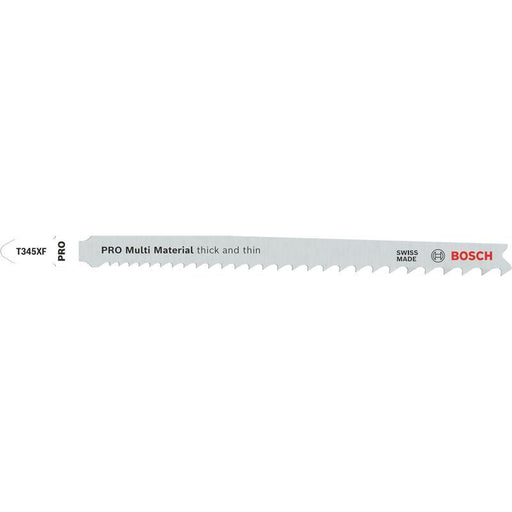Bosch - Stichsägeblatt PRO Multi Material thick 2608634486 and thin T345XF