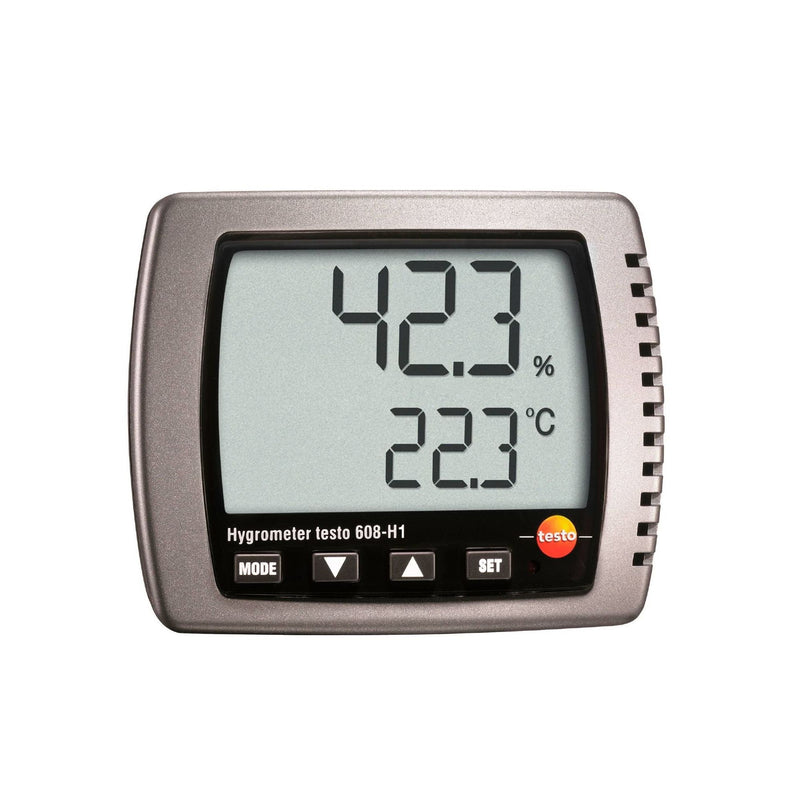 Testo - Luftfeuchtigkeitsmesser Thermo-Hygrometer 0560 6081 testo 608-H1 − 1 Stück