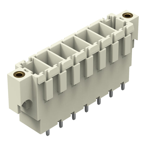 WAGO GmbH & Co. KG - Leiterplattensteckverbinder THT-Stiftleiste 831-3607/108-000 1,0x1,2mm,gerade,lgr − 12 Stück