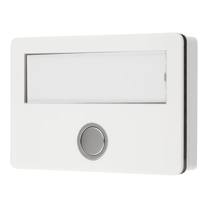 Grothe - Klingeldrücker Etagenplatte ETA 642 LED ws 1 WE