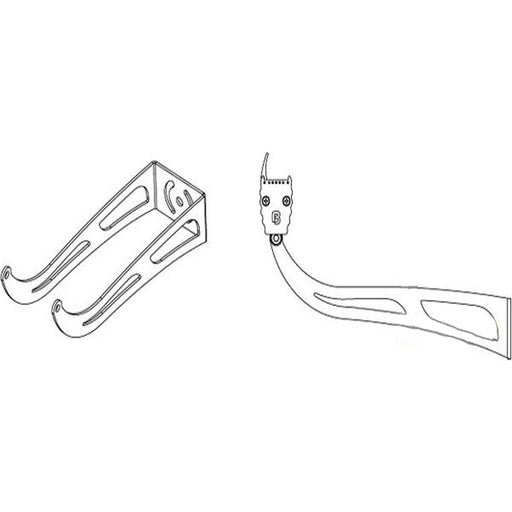 Barthelme - Mechanisches Zubehör/Ersatzteile für Leuchten Montagewinkel lang BERgamo 62399489 Ausleger HP/Pino HP