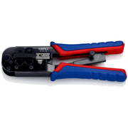 Knipex - Spezialwerkzeug für Kommunikationstechnik Crimpzange 97 51 10 SB 190mm