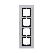 Busch-Jaeger - Abdeckrahmen Rahmen 4-fach 1724-826-101 chrom, carat