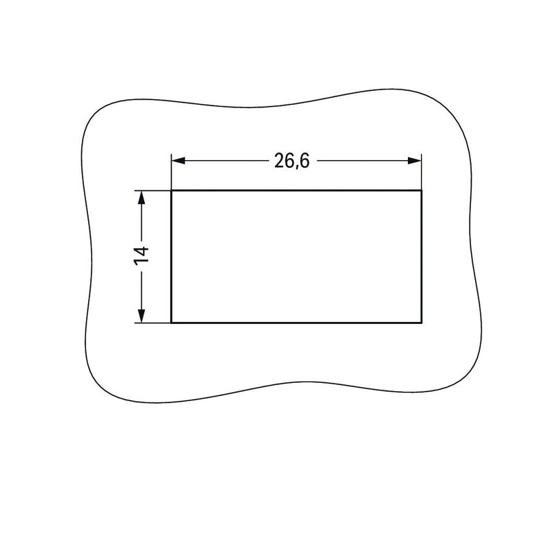 WAGO - Geräteanschluss für steckbare Gebäudeinstallation Snap-In-Buchse 890-744/064-000 4-polig,Kod. B,grau − 50 Stück