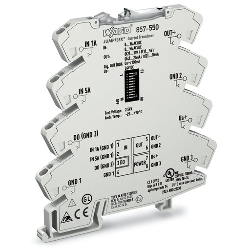 WAGO - Strommessumformer 857-550 5A AC/DC