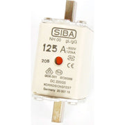 Siba - Messersicherung NH-Sicherungseinsatz 2020908.80 80A NH00 aM 690V − 3 Stück