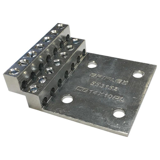 Erico - Potentialausgleich-Schiene Anschlussschiene CB14X10AL 14x10 − 10 Stück