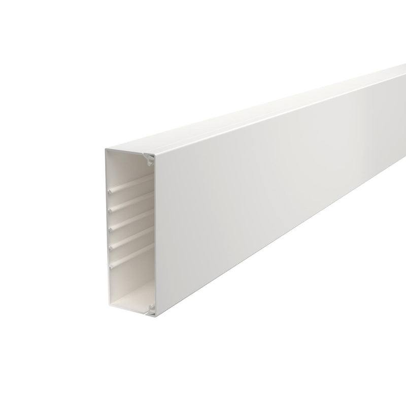 OBO Bettermann - Leitungsführungskanal Wand+Deckenkanal m.Obert. WDK60170RW 60x170mm,PVC − 2 Meter