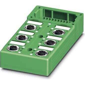 Phoenix Contact - Passiver Sensor-/Aktor-Verteiler (ohne Leitung) Sensor-/Aktor-Box SACB-6/ 6-L-C GG SCO Grundgehäuse