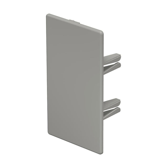 OBO Bettermann Vertr - Endstück für Leitungsführungskanal Endstück WDK HE60110GR f.60x110 − 1 Stück
