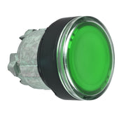 Schneider Electric - Frontelement für Drucktaster Frontelement, grün, flach ZB4BA387 f. Drucktaster D22mm