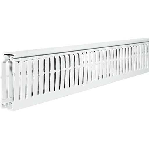 HellermannTyton - Verdrahtungskanal HF HTWDHF-25X75-PC/ABS grau − 2 Meter