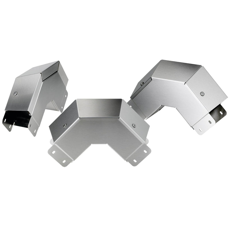 nVent Hoffman - Bogen für Kabelrinne 90 ELBOW OUTSIDE COVER CTS66EOC90SS SLOPED