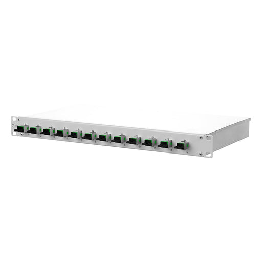 Metz Connect - Patchpanel LWL Patchfeld splice 1502595F12-F 12xE2000-D APC OS2