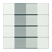 Jung - Abdeckung/Bedienelement für Installationsschalterprogramme Tastensatz 4fach LC 504 TSA 210 outremer gris