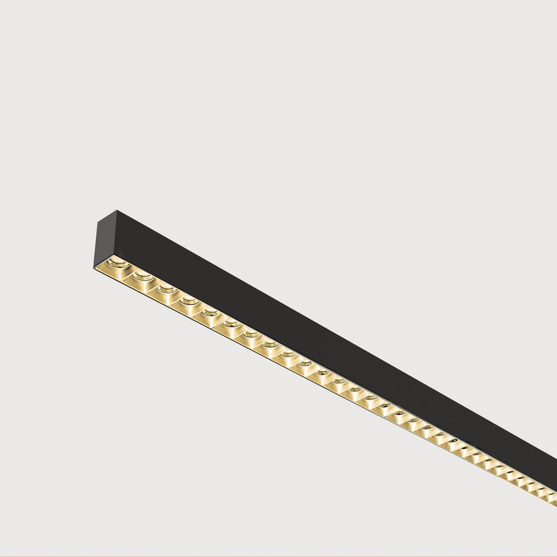 Lightnet - Decken-/Wandleuchte LED-Anbauleuchte LA3LBL-840H-L1002-G 4000K, schwarz  − 1 Stück