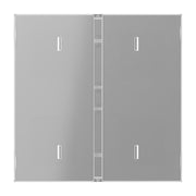 Jung - Abdeckung/Bedienelement für Installationsschalterprogramme Tastensatz 1fach 401 TSA T transparent