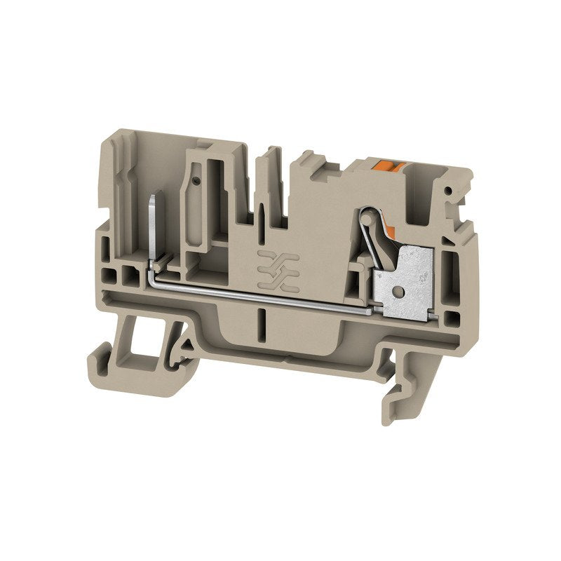 Weidmüller - Durchgangs-Reihenklemme Klemme APGTB 4 FT 2C/1 PUSH IN, 4 mm² − 100 Stück