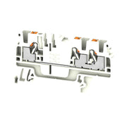 Weidmüller - Durchgangs-Reihenklemme Klemme A3C 2.5 WT PUSH IN, 2.5 mm² − 100 Stück