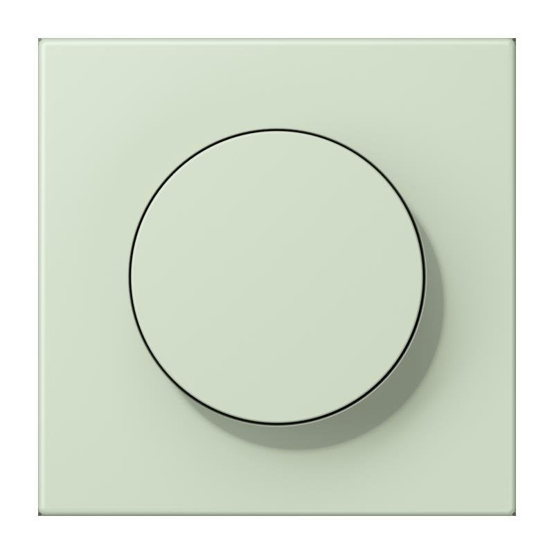 Jung - Abdeckung/Bedienelement für Installationsschalterprogramme Abdeckung mit Drehknopf LC 1740 218 vert anglais pale
