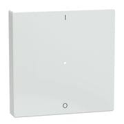 Merten - Abdeckung/Bedienelement für Installationsschalterprogramme Wippe aws/gl MEG5211-0325 1f,(1/0),Syst.M