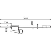 DEHN - Spannungsprüfgerät Spannungsprüfer PHE4 3.3 S 3,3kV 50Hz Kat. S