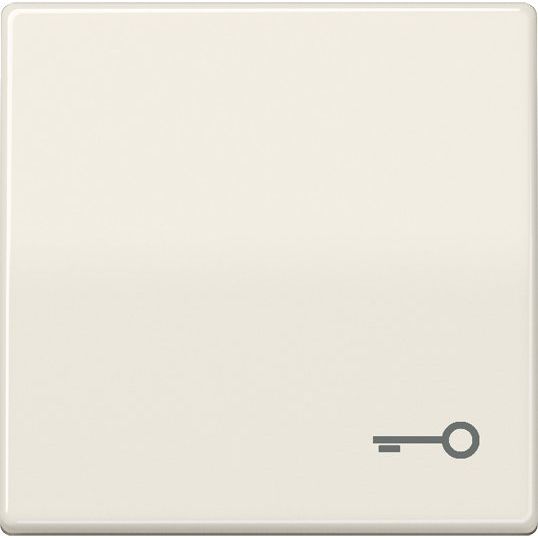 Jung - Abdeckung/Bedienelement für Installationsschalterprogramme Wippe Symbol TÜR ws ABAS 591 T für beleuchtb.Taster