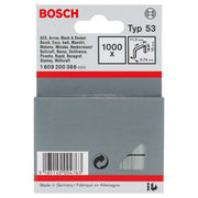 Bosch - Heftklammer Feindrahtklammer Typ 53, 1609200366 11,4 x 0,74 x 10 mm