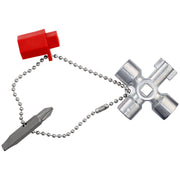 Knipex - Schlüssel für Gehäuse/Schränke Schaltschrank-Schlüssel 00 11 02 44mm