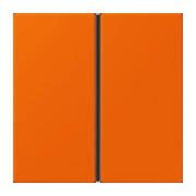 Jung - Abdeckung/Bedienelement für Installationsschalterprogramme Tastensatz 1fach LC 401 TSA 224 orange