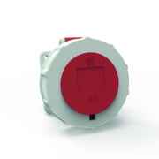 Bals Elektrotech - CEE-Anbausteckdose (IEC 60309) Anbausteckdose QC gerade 130330 32A 4p 440V 11h IP44 − 10 Stück
