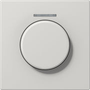 Jung - Abdeckung/Bedienelement für Installationsschalterprogramme Abdeckung Drehsensor LS 1940 KO5 LG lichtgrau