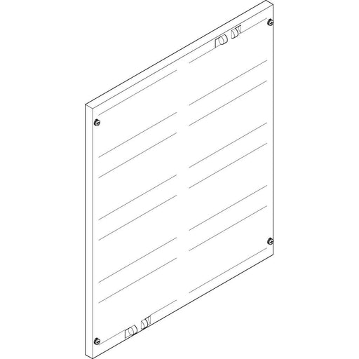 ABN - Abdeckung für Verteilerfeld Abdeckplatte FAG24N10 (VE10) 500x600mm 2FB/4RE