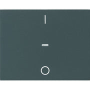 Berker - Abdeckung/Bedienelement für Installationsschalterprogramme Abdeckung Tastsensor-Modul 80962275 1-fach anthrazit