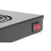 DIGITUS - Lüfter (Schaltschrank) Lüftereinheit DN-19 FAN-4-HO-SW 4 Lüfter,RAL 9005