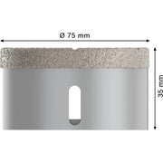 Bosch - Bohrer PRO Ceramic dry 2608599024 Trockenbohrkrone 75