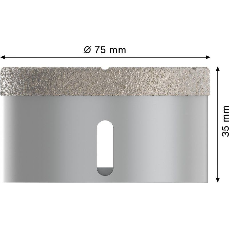 Bosch - Bohrer PRO Ceramic dry 2608599024 Trockenbohrkrone 75