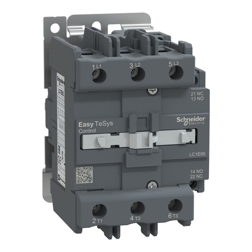 Schneider Electric - Leistungsschütz zum Schalten von Wechselstrom Leistungsschütz Easy TeSys LC1E95M7 3P 95A 220V 50/60Hz